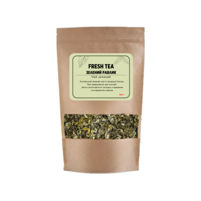 Чай зелёный Fresh Tea Зелёная Улитка 100г