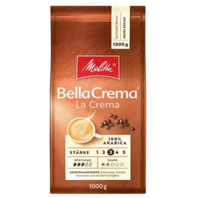 Кофе в зёрнах Melitta BellaCrema La Crema 1кг 