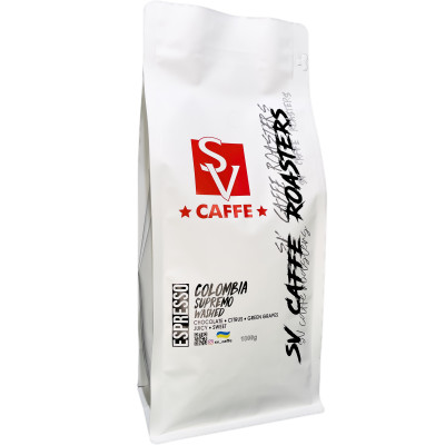 Кофе в зёрнах SV caffe Колумбия Супремо Medelin 1кг