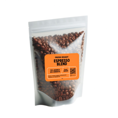 Кофе в зёрнах Fresh Roast Espresso Blend 100г