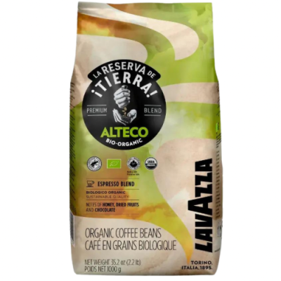Кофе в зёрнах Lavazza Tierra Alteco Bio 1кг