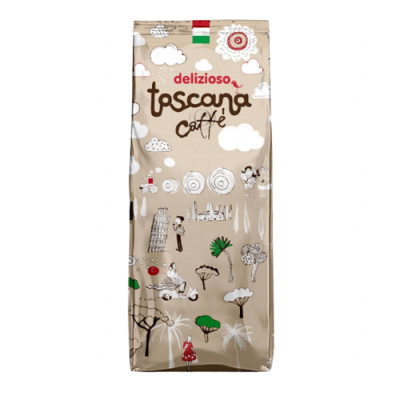 Кава в зернах Toscana Caffe Delizioso зерно 1кг