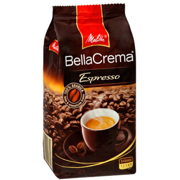 Кофе в зёрнах Melitta BellaCrema Espresso 1кг 