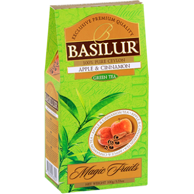 Чай Basilur Волшебные фрукты Корица с яблоком (100г)